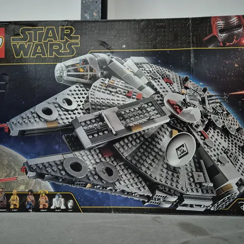 BOXED LEGO STAR WARS MILLENNIUM FALCON 75257