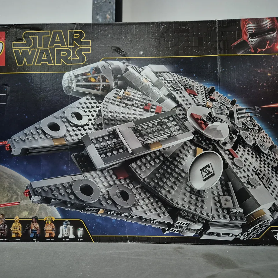 BOXED LEGO STAR WARS MILLENNIUM FALCON 75257 RRP £149.99