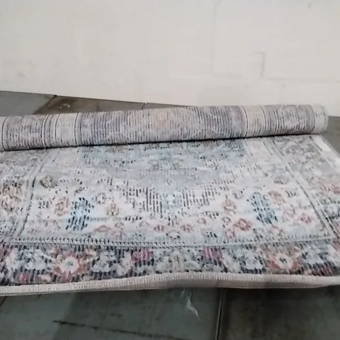 BRAND NEW PACO HOME TORRES CARPET IN BLUE - 80X150CM