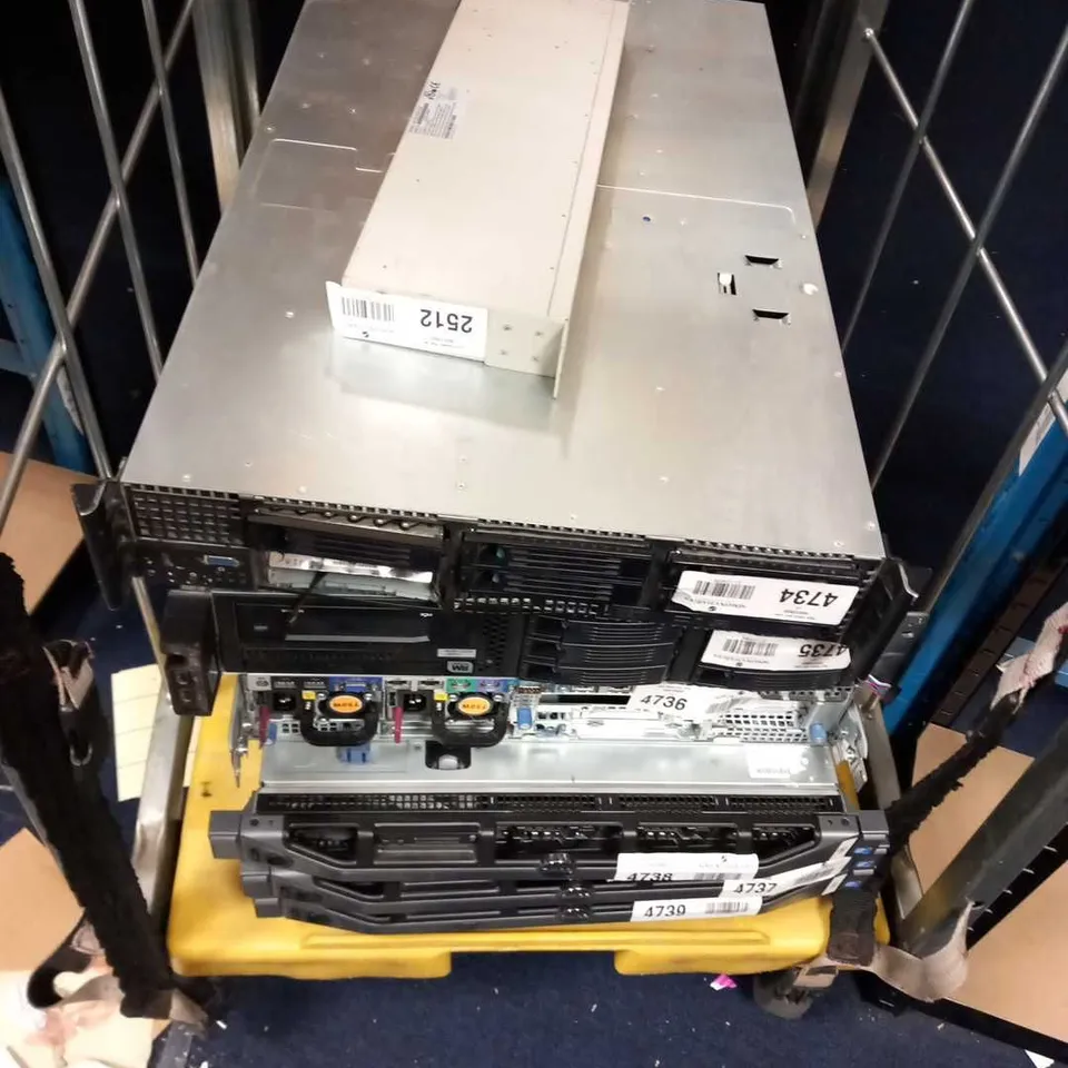 APPROXIMATELY 7 ASSORTED SERVER BOARDS AND GIGABIT DYNAMODE 26 PORT ETHERNET SWITCH