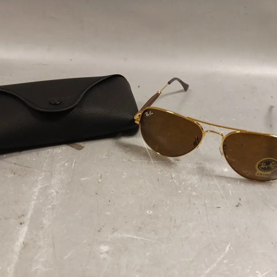 RAY-BAN RB3517 AVIATOR LENS SUNGLASSES 