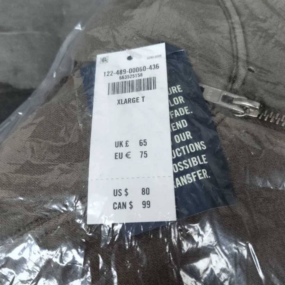 ABERCROMBIE AND FITCH XL ZIP UP HOODIE