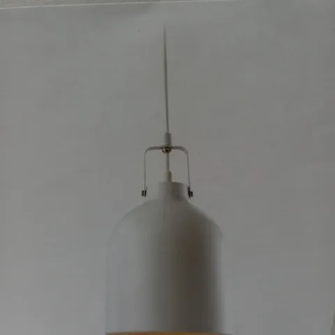 BOXED ENDON LIGHTING 1 LIGHT MINI PENDANT IN MATTE WHITE