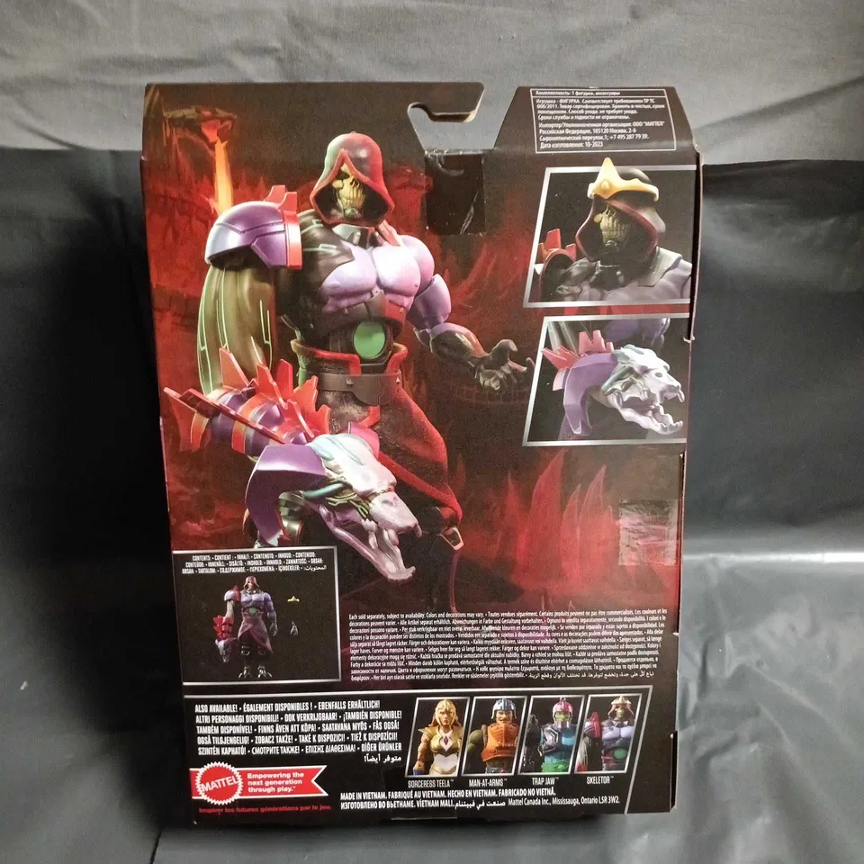 MASTERS UNIVERSE REVOLUTION SKELETOR ACTION FIGURE – BOXED
