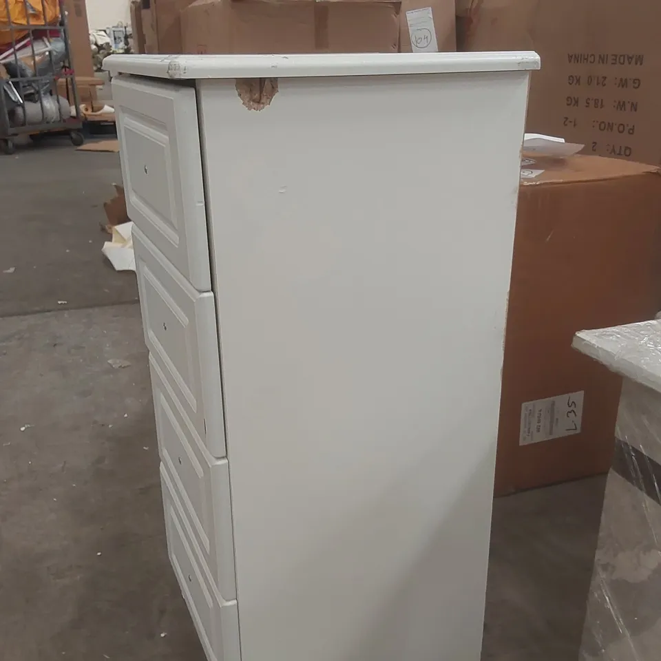 DESIGNER 4-DRAWER WOODEN CABINET
