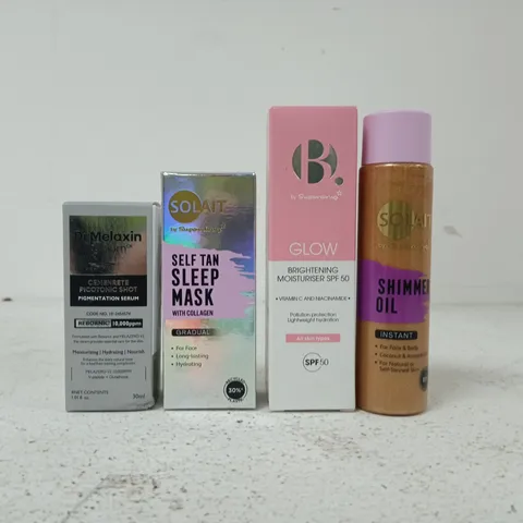 APPROXIMATELY 20 ASSORTED COSMETIC ITEMS TO INCLUDE DR. MELAXIN, SOLAIT, ETC - COLLECTION ONLY