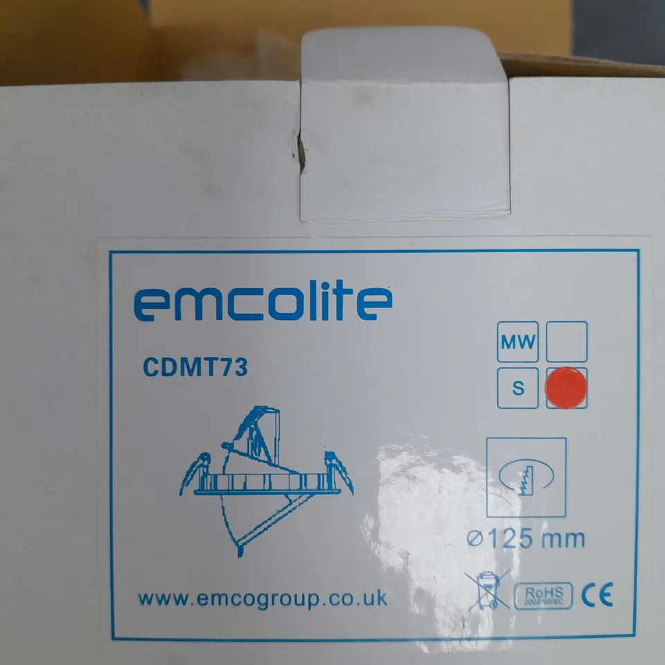 PALLET OF APPROXIMATELY 50 ASSORTED EMCOLITE LIGHTS - COLLECTION ONLY