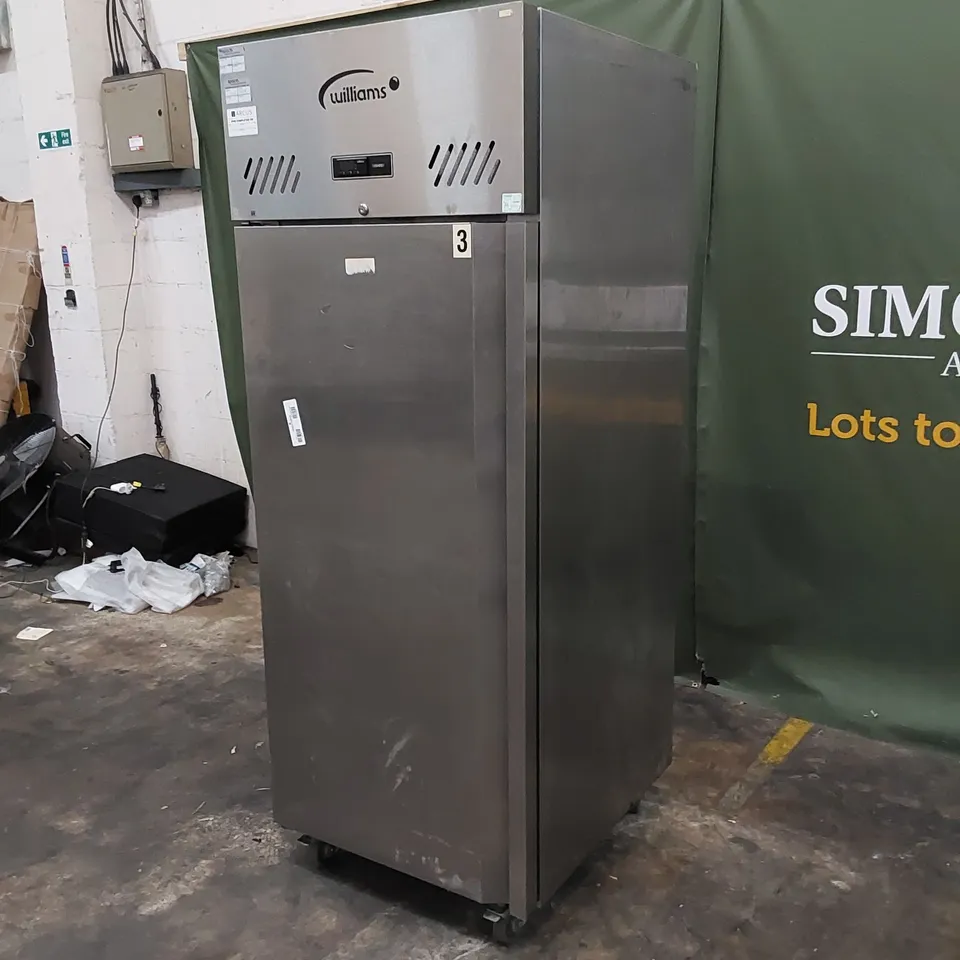 WILLIAMS HJ1SA R290 R1 SINGLE DOOR COMMERCIAL REFRIGERATOR 