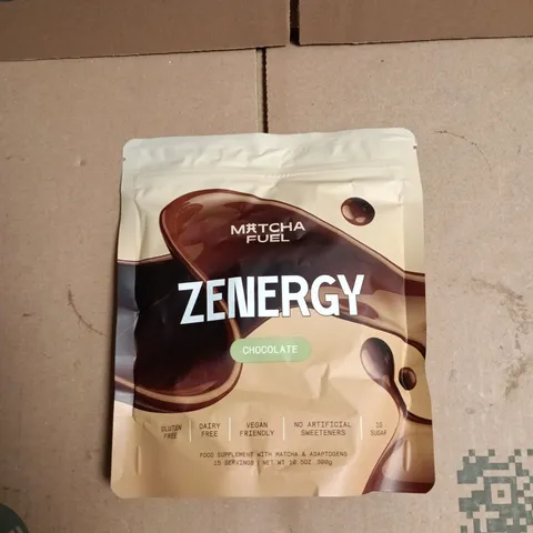 ZENERGY Chocolate Flavour – Matcha Fuel Food Supplement 300 g