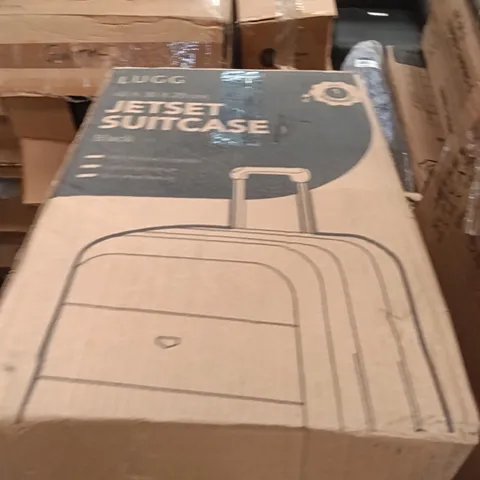 BOXED LUGG TRAVEL SUITCASE