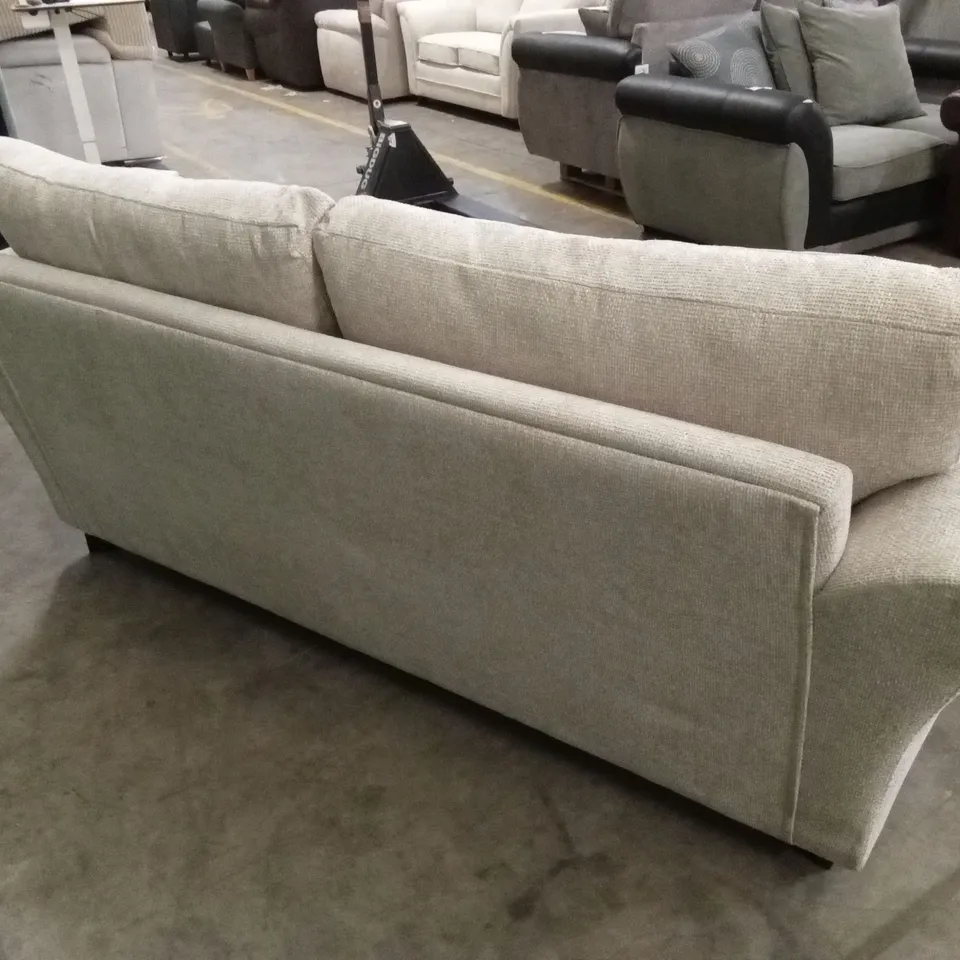 DURY CHUNKY WEAVE 3 SEATER STANDARD BACK SOFA RRP £649