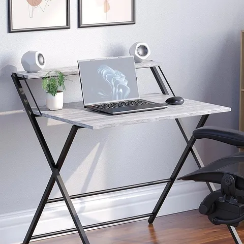 VIDA DESIGNS BROOKLYN FOLDABLE DESK - COLLECTION ONLY 