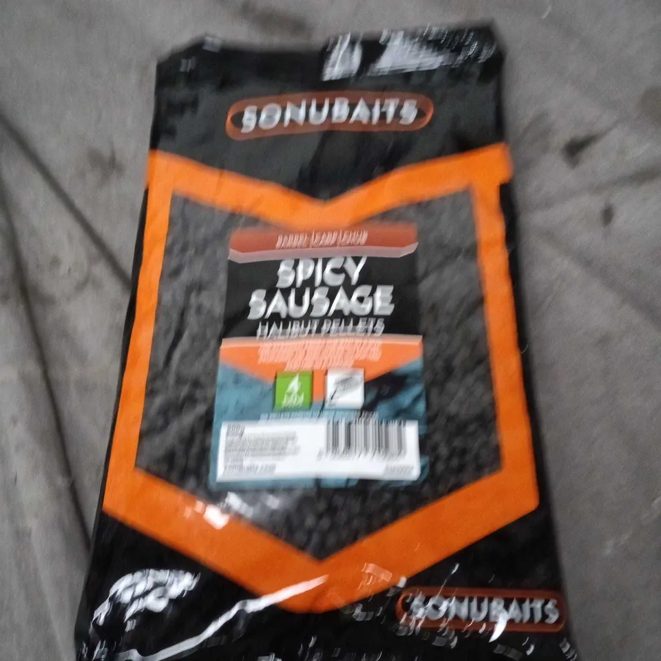 SONUBAITS SPICY SAUSAGE HALIBUT PELLETS – 900G