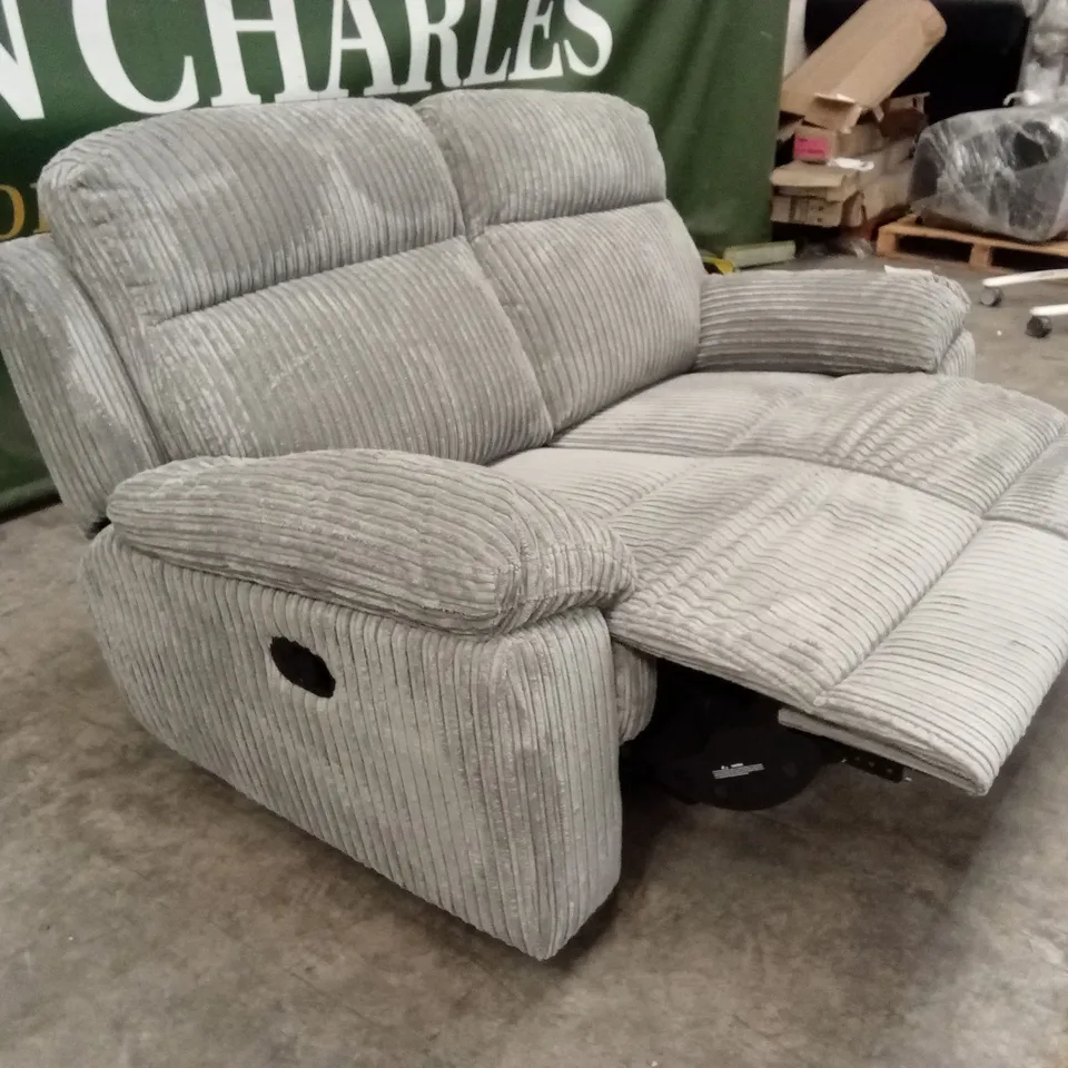 BARON FABRIC 2 SEATER MANUAL RECLINER SOFA RRP £799