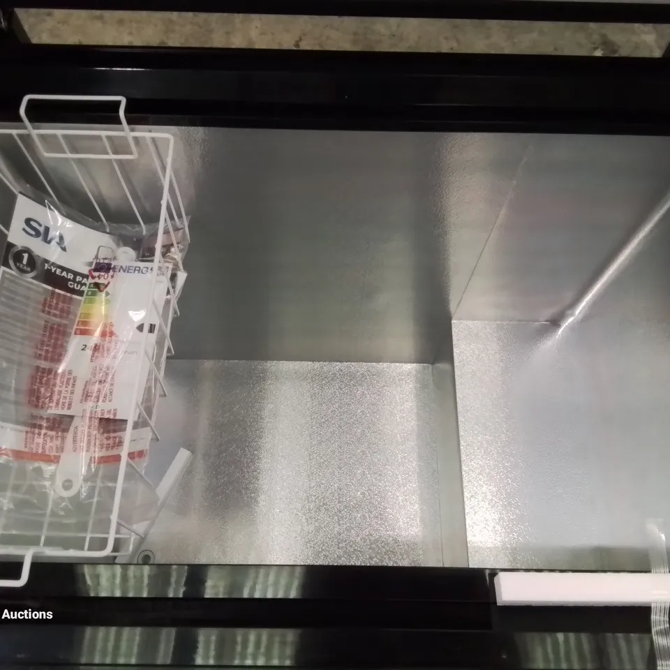 SIA FREESTANDING 201L CHEST FREEZER IN BLACK - (CHF200B-1)