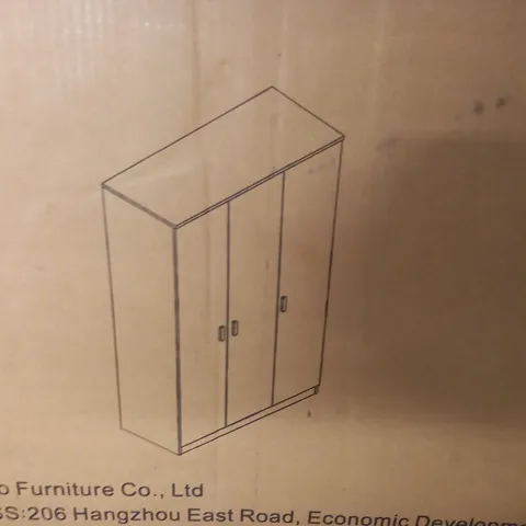 BOXED WARDROBE IN OAK - 1PC/CTN  /  COLLECTION ONLY