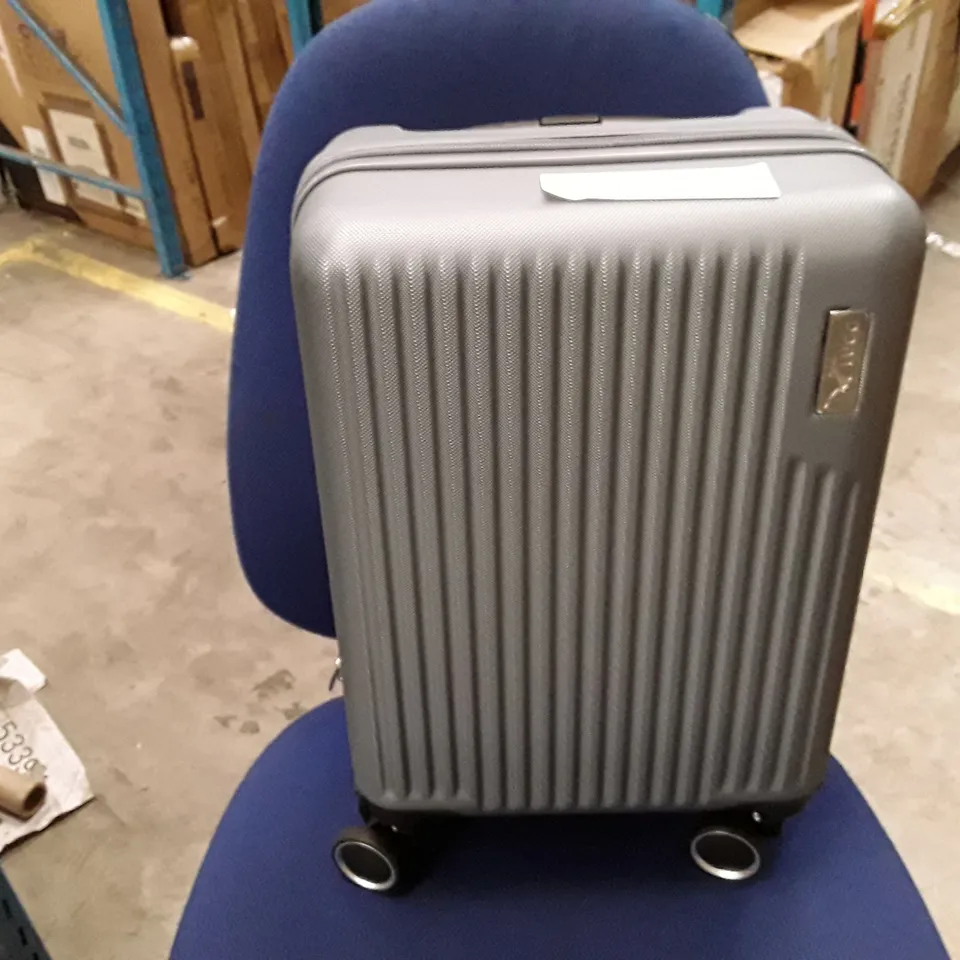 UNBOXED KEPLIN LUGG SMALL SIZE TRAVEL LUGGAGE WITH WHEELS GREY COLOUR