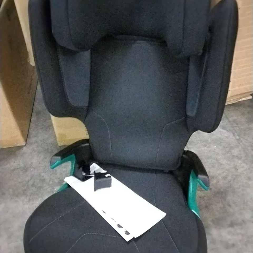 BOXED HI-LINER - HIGH BACK BOOSTER CAR SEAT - SPACE BLACK