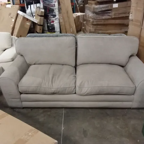 BURFORD 3 SEATER SOFA, BEIGE HOUSE PLUSH FABRIC