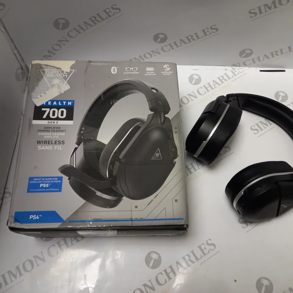 BOXED TURTLE BEACH STEALTH 700 AMPLIFIED GAMING HEADSET IN BLACK