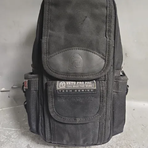 BLACKOUT VETO PRO PAC TOOL BAG 