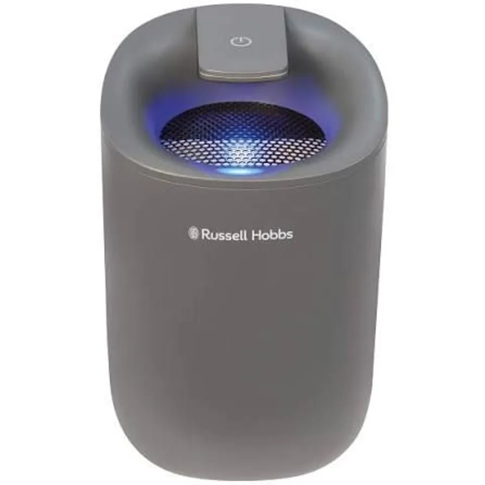 BOXED RUSSELL HOBBS RHDH1061G FRESH AIR MINI, COMPACT DEHUMIDIFIER, 300ML/DAY, GREY