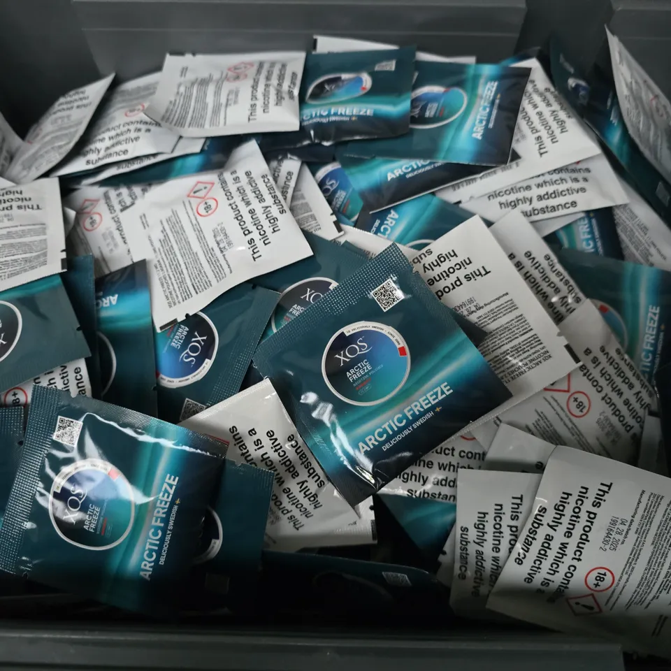 APPROXIMATELY 40 XQS ARCTIC FREEZE NICOTONE POUCHES