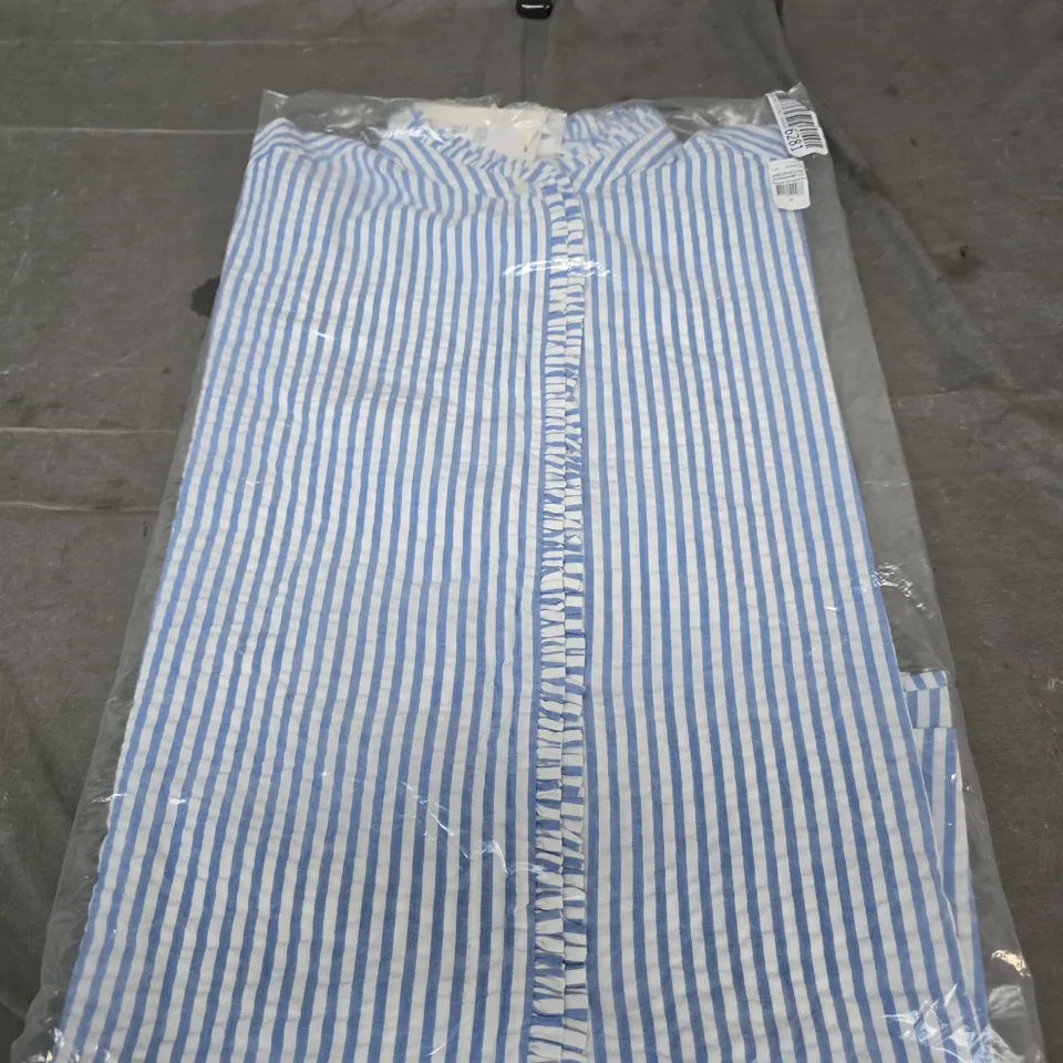 TOMMY HILFIGER SEERSUCKER SHIRT – BLUE & WHITE STRIPE, EU 40 