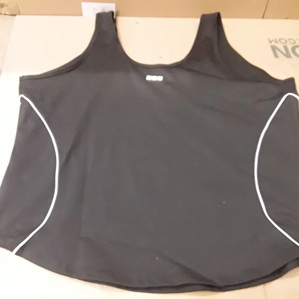 BOXED BRAND NEW SIMPLY BE PIPING VEST SIZE 24 BLACK COLOUR APPROXIMATELY 16 PIECES 
