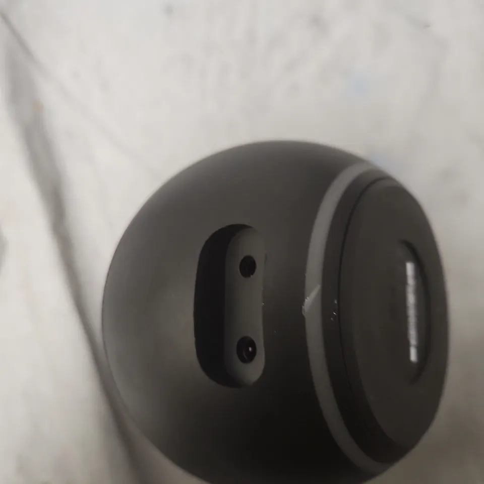 AMAZON ECHO DOT-STYLE ROUND SMART SPEAKER. CHARGING PLUG NOT INCLUDED.