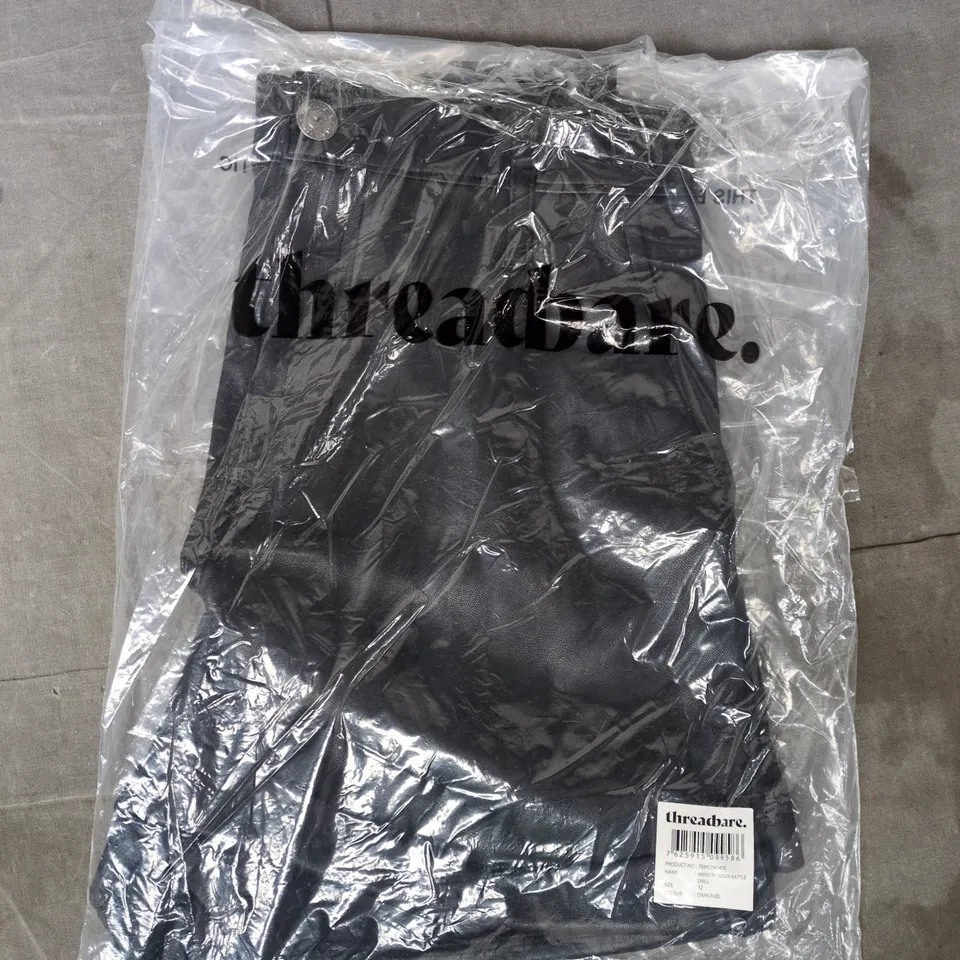 BAGGED THREADBARE MEN'S TROUSER BATTLE DRILL IN DARK FUEL SIZE 32