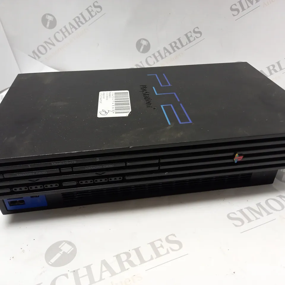 SONY PLAYSTATION 2 GAMES CONSOLE IN BLACK