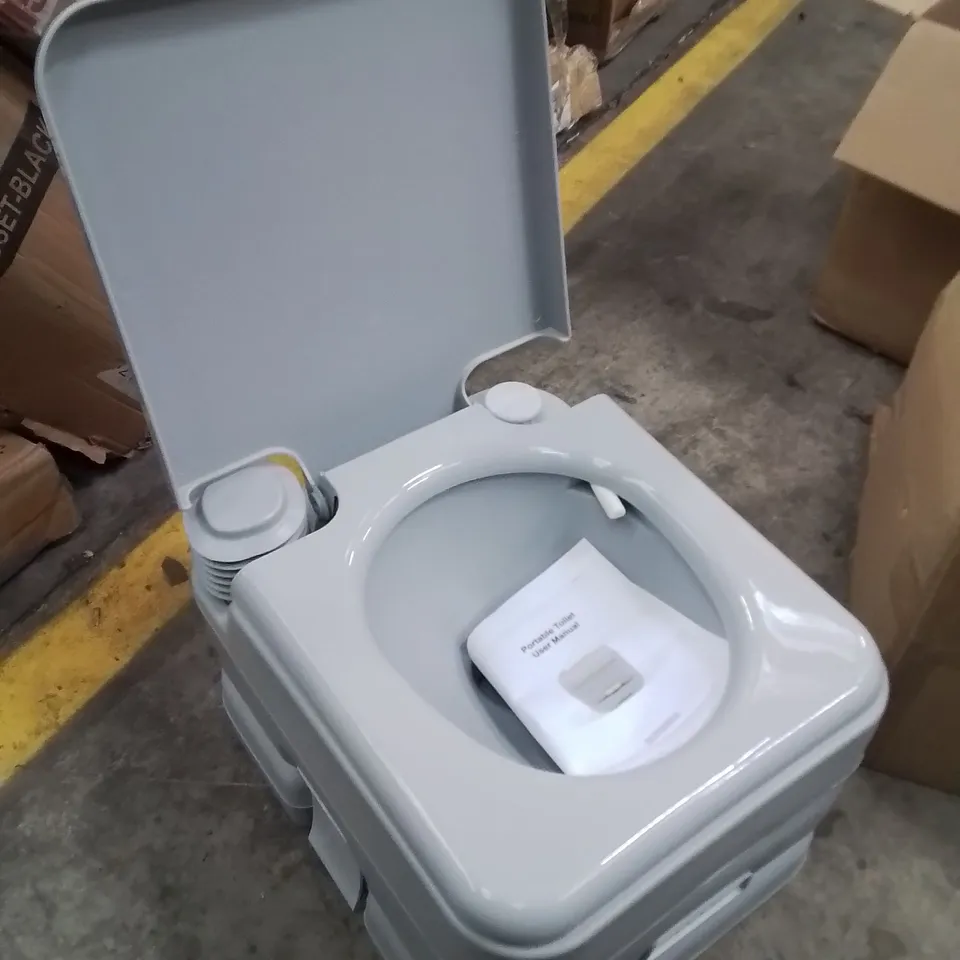 BOXED PORTABLE CAMPING TOILET