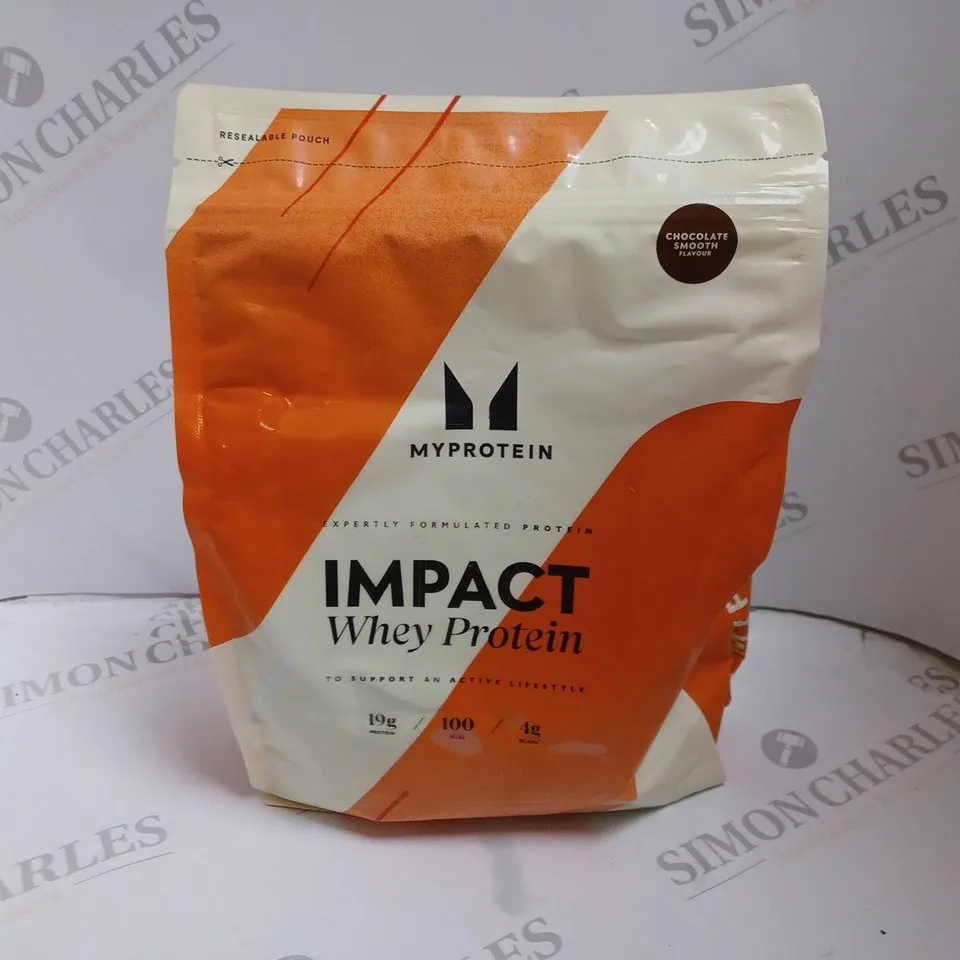 MY PROTEIN IMPACT WHEY PROTEIN IN CHOCOLATE SMOOTH FLAVOUR (1kg)