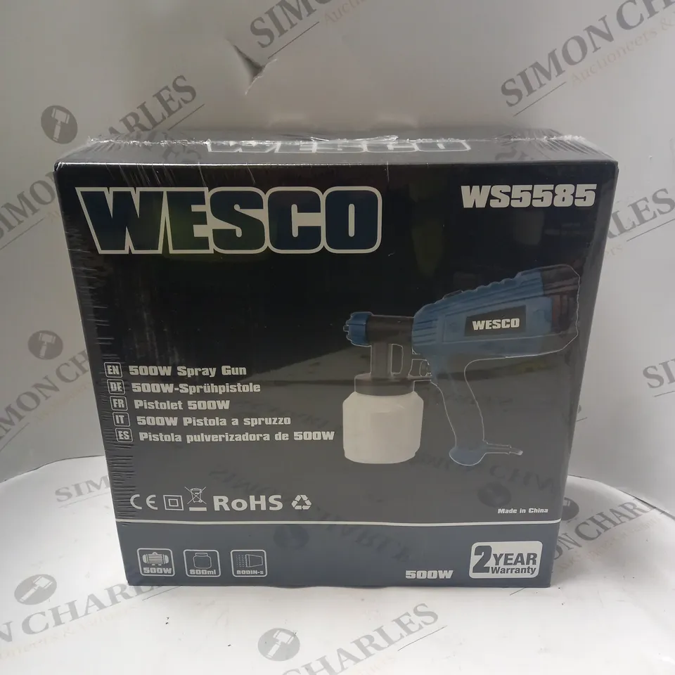 BOXED & SEALED WESCO WS5585 500W SPRAY GUN 