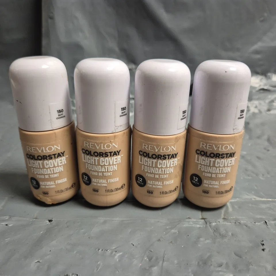 LOT OF APPROXIMATELY 70 REVLON COLOURSTAY LIGHT COVER 30ML FOUNDATIONS - 150 BUFF