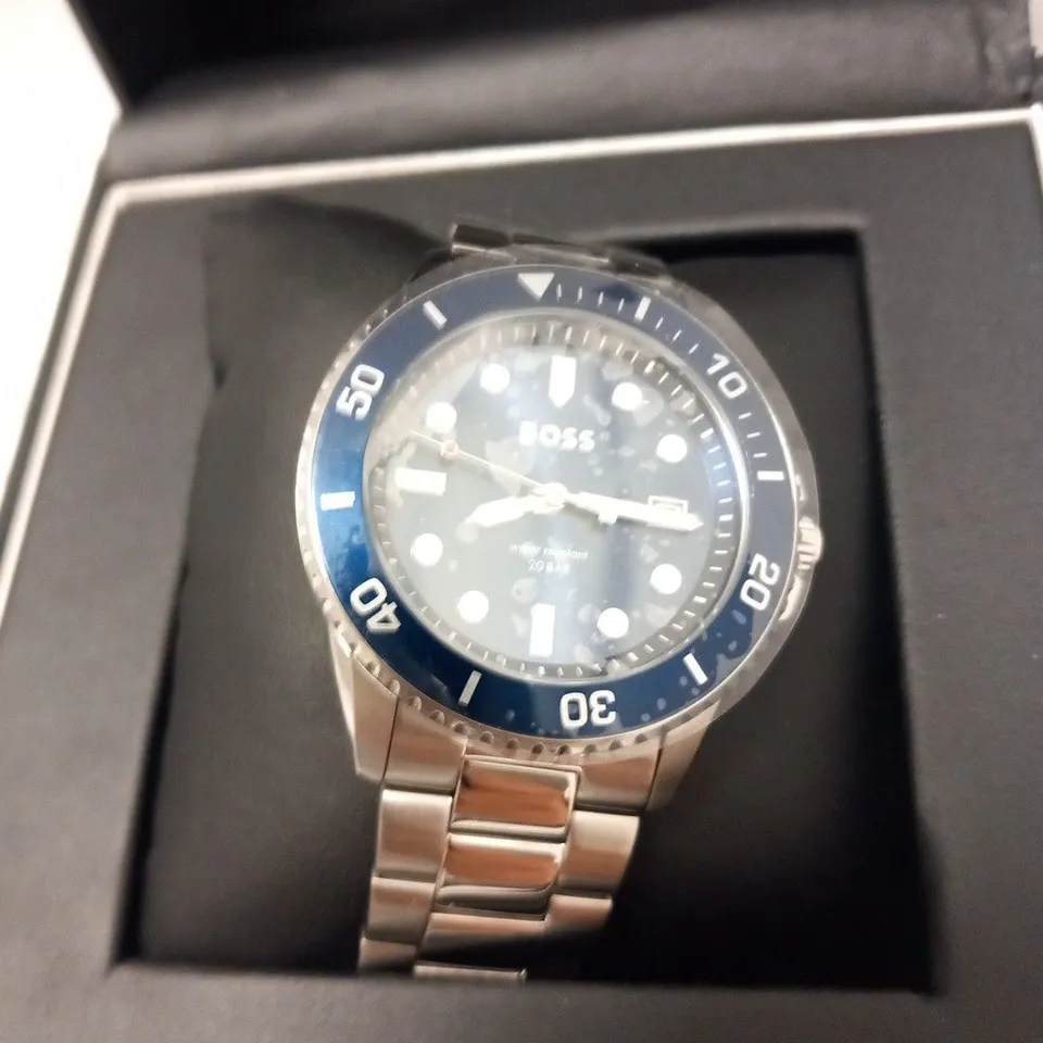 BOXED HUGO BOSS ACE MENS WRIST WATCH