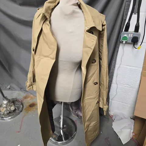 MNG BEIGE TRENCH COAT – SIZE UNSPECIFIED