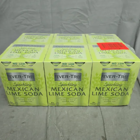 FEVER-TREE SPARKLING MEXICAN LIME SODA – BULK PACK (24 X 250ML BOTTLES)