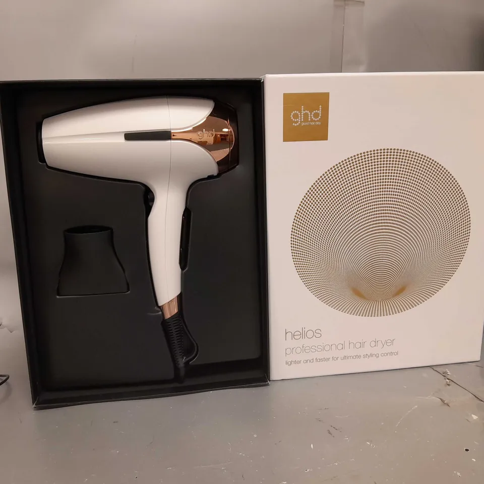 GHD HELIOS - HAIR DRYER (WHITE) RRP £179