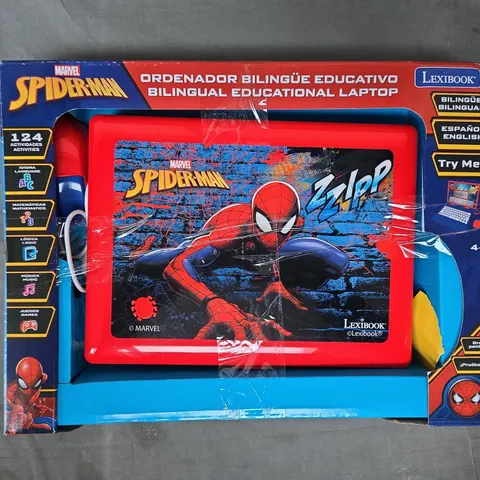 LEXIBOOK MARVEL SPIDER-MAN BILINGUAL EDUCATIONAL LAPTOP