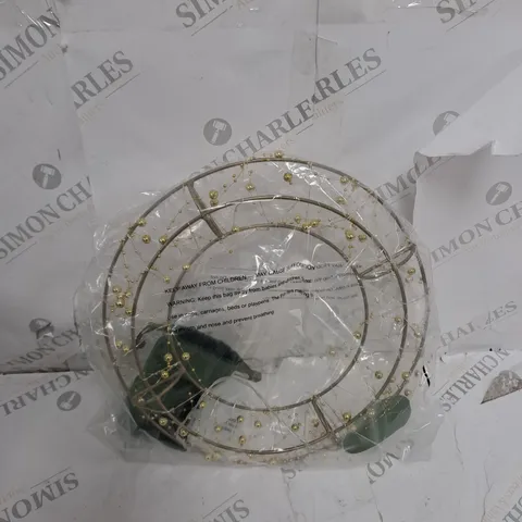 BOXED SARA DAVIES PRE-LIT BEADED DECORATION