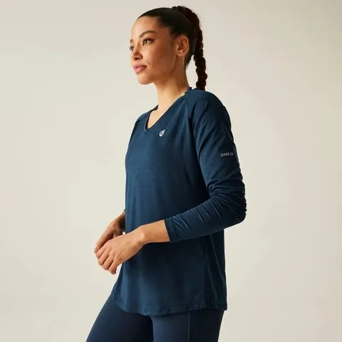 BRAND NEW DARE 2B WOMEN'S DISCERN LIGHTWEIGHT T-SHIRT | MOONLIGHT DENIM UK 16