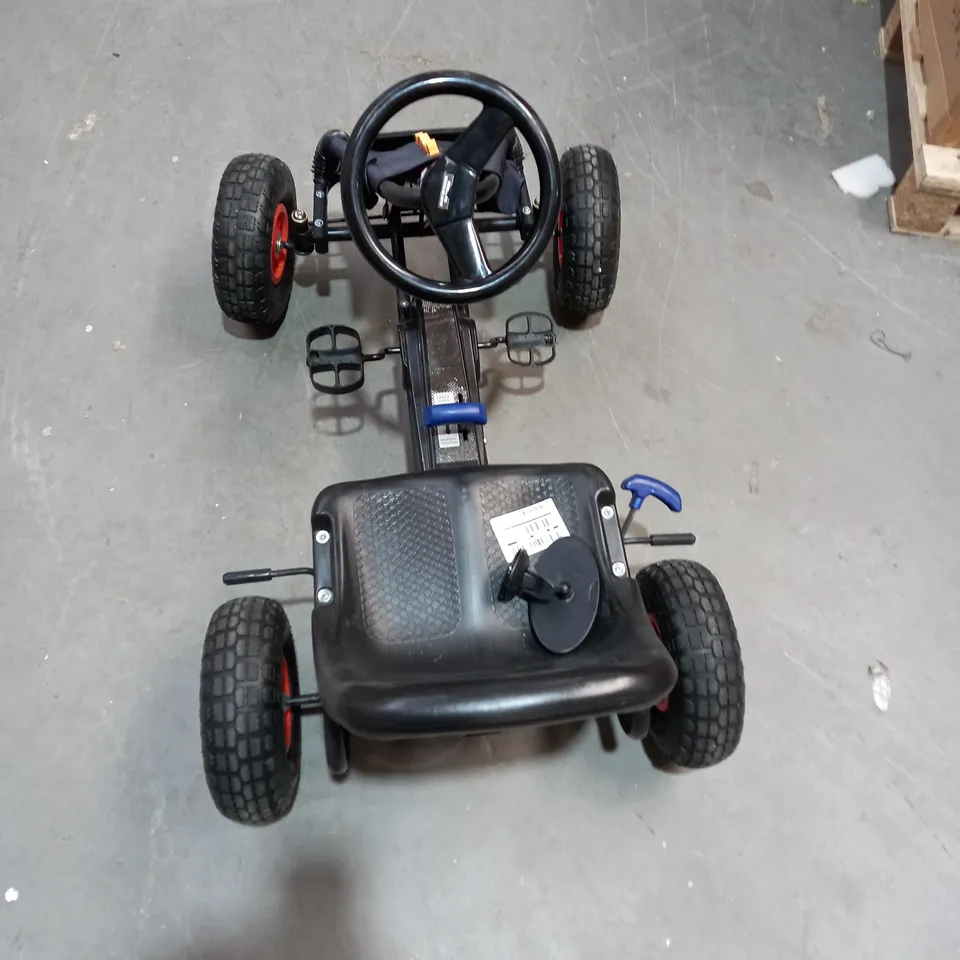 BOXED NERF GO KART WITH BLASTER DARTS COLLECTION