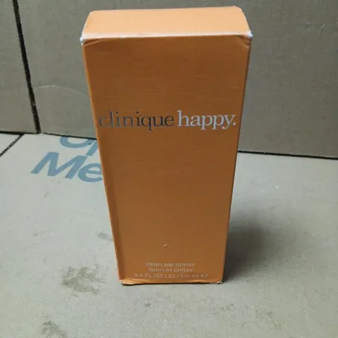 BOXED CLINIQUE HAPPY PERFUME SPRAY 100ML