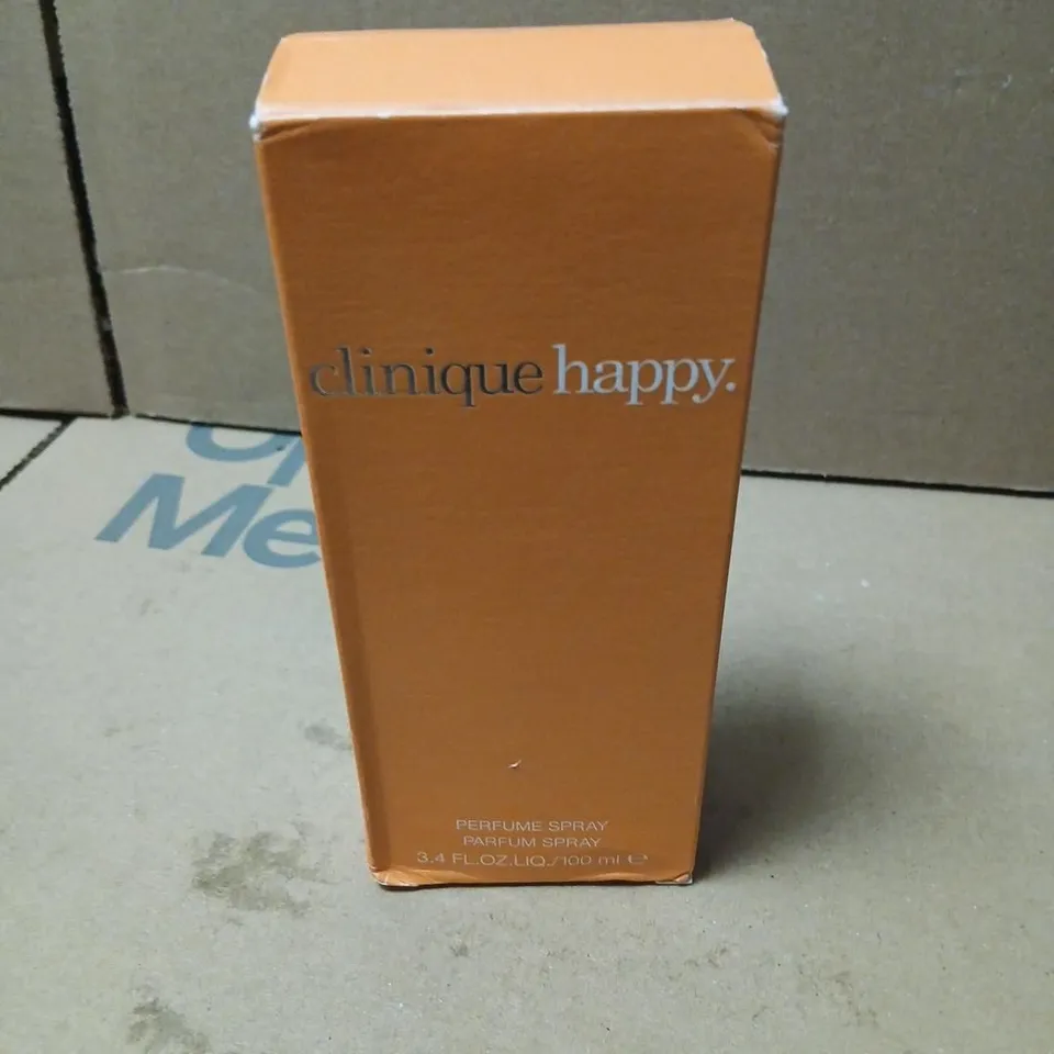 BOXED CLINIQUE HAPPY PERFUME SPRAY 100ML