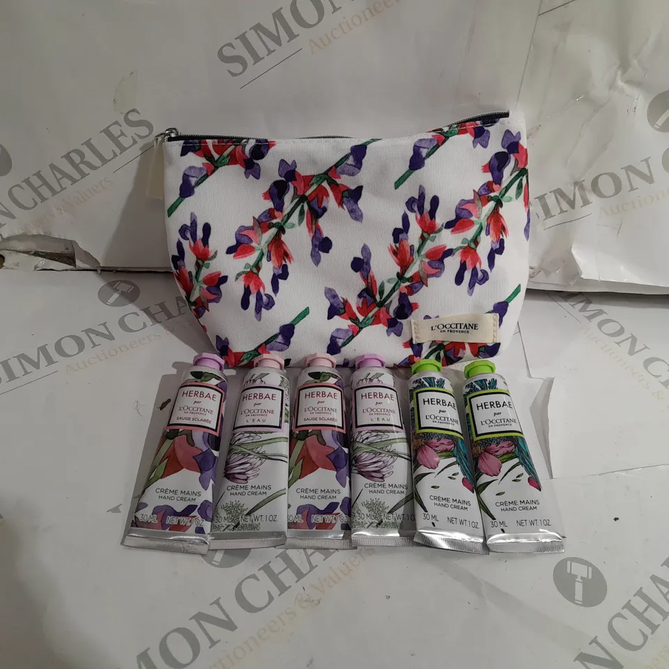 BOXED L'OCCITANE HAND CREAM SET