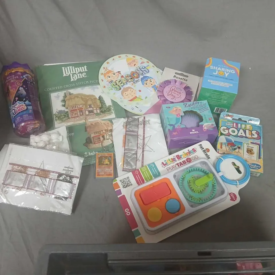 ASSORTED CHILDREN'S TOYS & GAMES – MIXED LOT