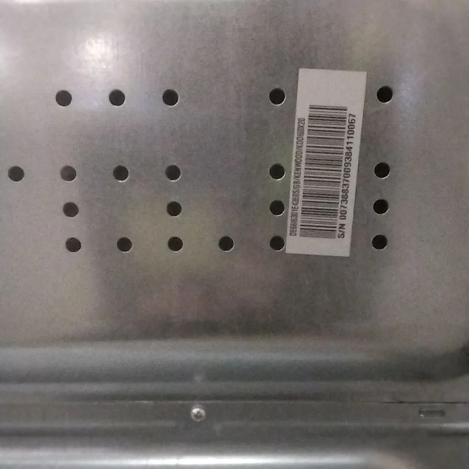 (SMASHED FRONT/BROKEN DOOR HINGE) KENWOOD KDOI60X20 COMMERCIAL INDUCTION HOB OVEN BLACK/STAINOESS STEEL