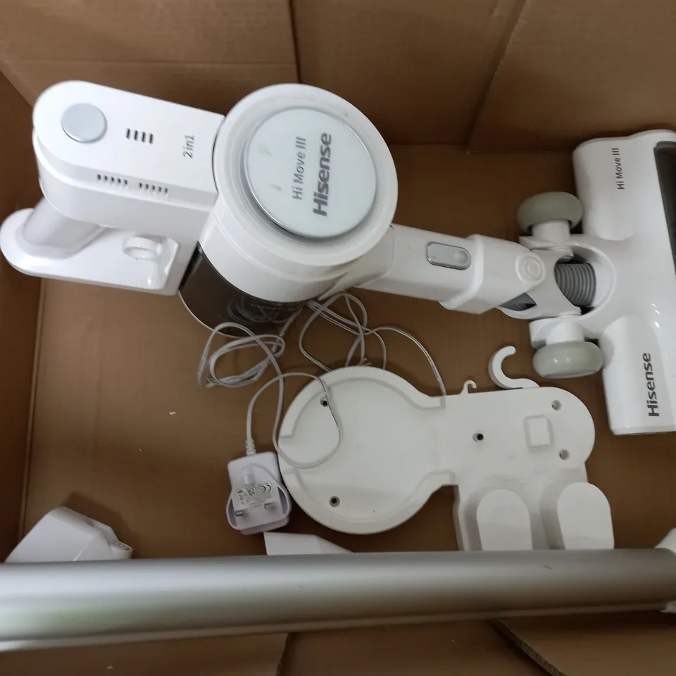 HISENSE HI-MOVE 3 WHITE CORDLESS VACUUM RRP £119